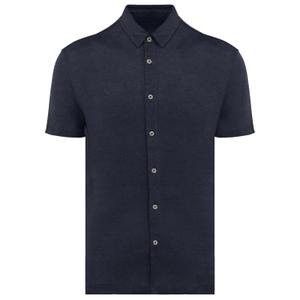 sp517-navyblue-kortarmad-linne-skjorta-spasso-marinbla
