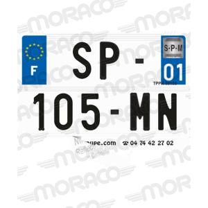 662210060-nummerplatsremsa-for-motorcykel-avdelning-60-spm-nr2-siv-svart-vit-210-x-145-mm-210-x-130-mm