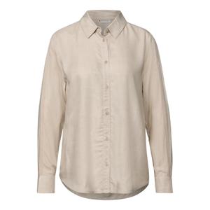 346051-17072-randig-langarmad-blus-for-kvinnor-street-one-morgon-beige-mel