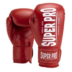 spbg120-40100-8-kickboxningshandskar-for-barn-super-pro-champ-rood-wit-8-oz