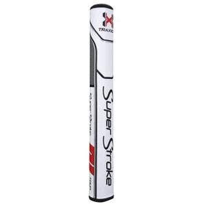 sst20suptflat3-wht-red-gry-puttergrepp-super-stroke-traxion-flatso-3-0-svart-vit-tu