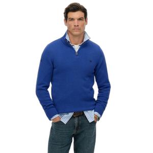 m6110706a-ac7-troja-med-zip-och-bomullsmaterial-superdry-koboltbla