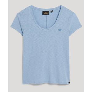 w1011381a-5ax-t-shirt-med-rund-halsringning-for-kvinnor-superdry-bla-for-alltid