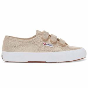 s2138nw-174-traningsskor-for-kvinnor-superga-2750-straps-lame-gult-guld