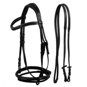 br00620-black-hastar-bridle-med-tyglar-supreme-svart