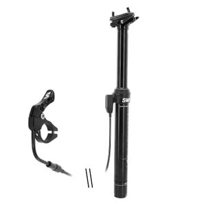 170846-teleskopisk-sadelstolpe-i-aluminium-med-kabeljustering-switch-svart-31-6x400-mm