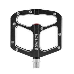 186882-downhill-pedaler-bmx-gap-9-16-ganga-med-aluminiumstift-switch-svart-silver-110x103-mm