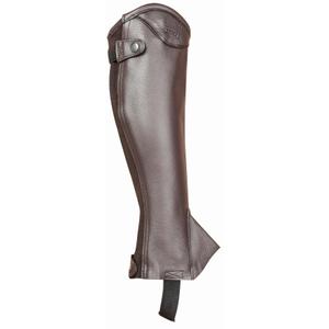 c015-marron-fonce-mini-chaps-i-lader-med-frosadder-t-de-t-vivaldi-morkbrun