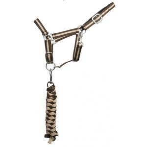lusl-marron-fonce-beige-dubbel-grimma-kopplingslina-t-de-t-morkbrun-beige-shetland