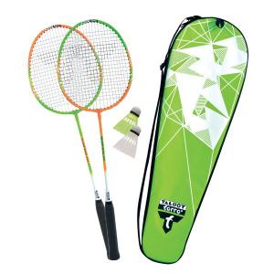 449502-badminton-set-talbot-torro-2-attacker-gron-orange-tu