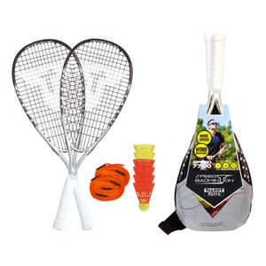 490117-badminton-set-talbot-torro-speedbadminton-svart-silver-58-5-cm