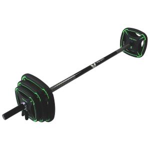 k3554-traningshantel-tanga-sports-svart-gron-19-5-kg