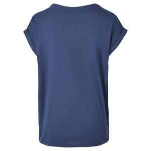tb771-00800-u-t-shirt-for-kvinnor-urban-classics-extended-shoulder-grandes-tailles-morkbla