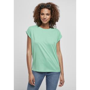 tb771-02902-u-t-shirt-for-kvinnor-urban-classics-extended-shoulder-tee-ljusgron