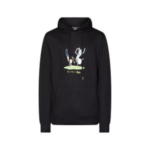 hoo-portal-black-sweatshirt-med-huva-tealer-portal-svart
