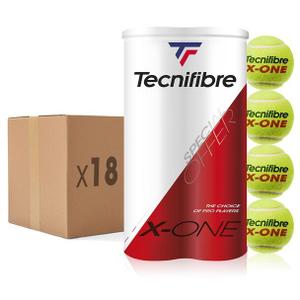 60bixo4pet-tennisboll-tecnifibre-x-one-x4-gron-vit-tu