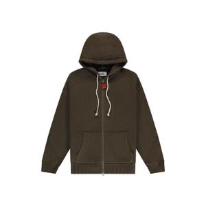 160chknzfw25-814-stickad-ziptroja-med-huva-the-new-originals-chunky-acid-brown