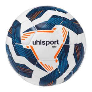 100177501-ballong-uhlsport-team-vit-navybla-fluorescerande-orange-storlek-5