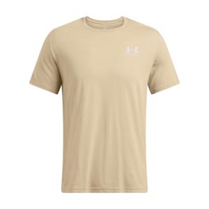 1326799-300-t-shirt-med-logotyp-pa-vanster-brost-under-armour-beige