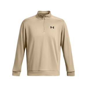 1373358-299-sweatshirt-med-1-4-dragkedja-under-armour-fleece-gron-svart