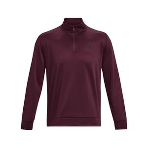 1373358-600-traningstroja-med-1-4-dragkedja-under-armour-vinrod-svart