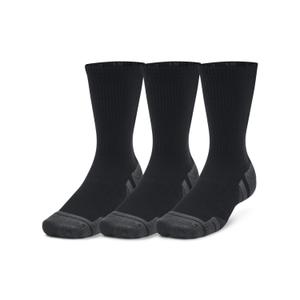 1379512-001-strumpor-under-armour-performance-tech-crew-x3-svart-kolgra-gra-svart