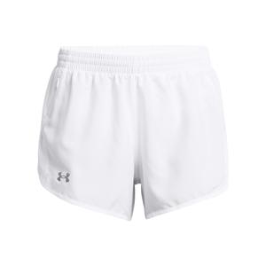 1382438-100-kvinnors-shorts-under-armour-fly-by-vit-vit