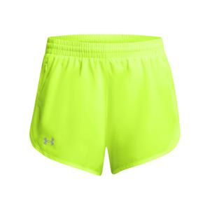 1382438-731-shorts-for-kvinnor-under-armour-fly-by-3-high-vis-gul-high-vis-gul