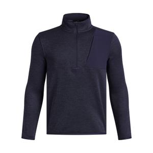 6008816-410-sweatshirt-med-1-4-dragkedja-for-barn-under-armour-drive-hybrid-storm-midnatt-marinbla