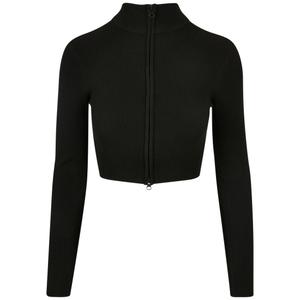 tb5089-00007-ribbstickad-kofta-med-kort-dragkedja-for-kvinnor-urban-classics-svart