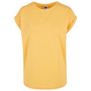 tb771-04007-t-shirt-med-lang-axel-for-kvinnor-urban-classics-gul