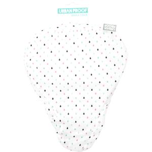 up-026-sadelskydd-urban-proof-vita-droppar-30x20x2-cm