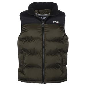 utahv-kaki-armlos-dunjacka-schott-utah-v-khaki-gron