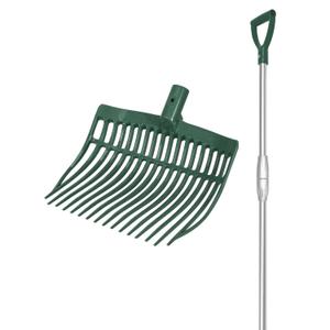va00408-green-rund-spade-med-teleskopiskt-aluminiumhandtag-v-plast-gron-tu