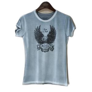vdt32-t-shirt-for-kvinnor-von-dutch-bla-svart