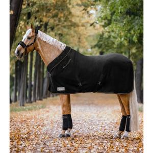1115701-125-fleecefilt-for-hastar-waldhausen-modern-rose-svart-guld