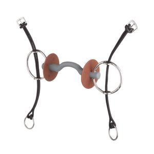 6529411-130-mors-for-hast-med-tunggenomgang-mjuk-beris-gra-silver-brun