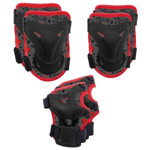 219113-barn-knaskydd-med-armbagsskydd-och-handledsskydd-walt-disney-spider-man-x6-svart-rod-tu