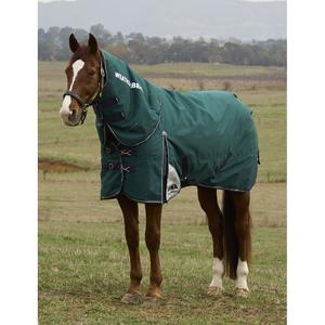 1029003001-avtagbar-utomhusfilt-for-hast-med-huva-weatherbeeta-comfitec-plus-dynamic-100g-forest-green-navy