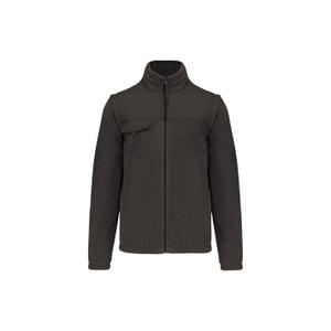 wk9105-darkgrey-fleece-med-dragkedja-och-avtagbara-armar-wk-designed-to-work-morkgra