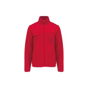 wk9105-red-fleece-med-dragkedja-och-avtagbara-armar-wk-designed-to-work-rod